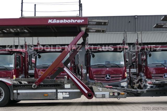 Autodraagtruck MERCEDES-BENZ Actros 2443 Autotransp. Kässbohrer. Supertrans