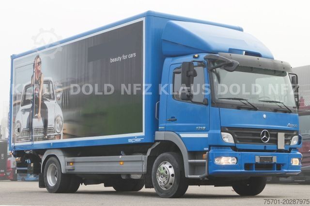 LKW mit Kofferaufbau MERCEDES-BENZ Atego 1218 Koffer 12t Kamera LBW Euro 5