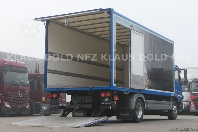 LKW mit Kofferaufbau MERCEDES-BENZ Atego 1218 Koffer 12t Kamera LBW Euro 5