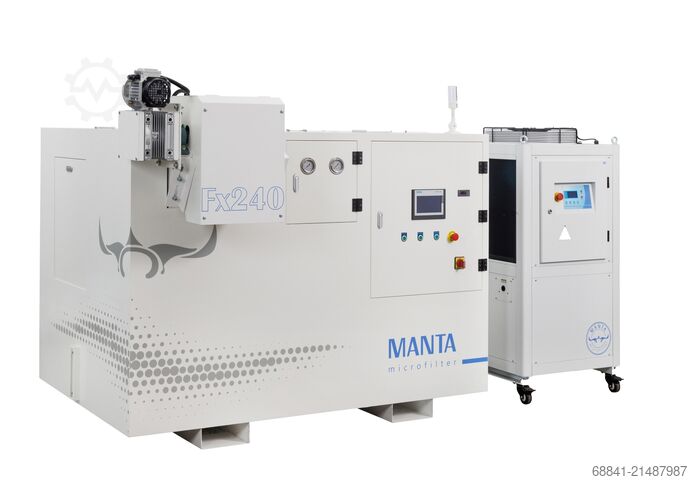 Microfilteranlage für Werkeugschleifmas. Manta Filter für Werkzeugschleifmaschine 