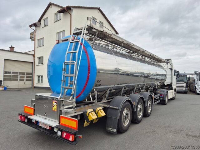 Tanksemitrailer  Fabr. Magyar - 4 Kammern - 28284 Liter