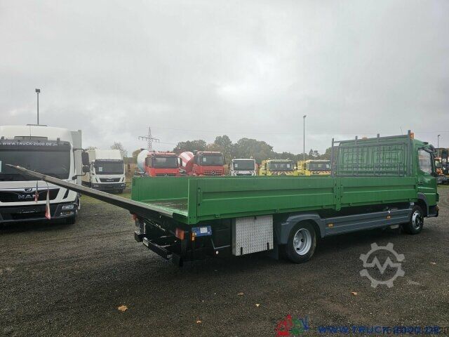 Pick-up skåpbil Mercedes-Benz Atego 813 6.2m Pritsche LBW 3Sitze NUR 48Tkm