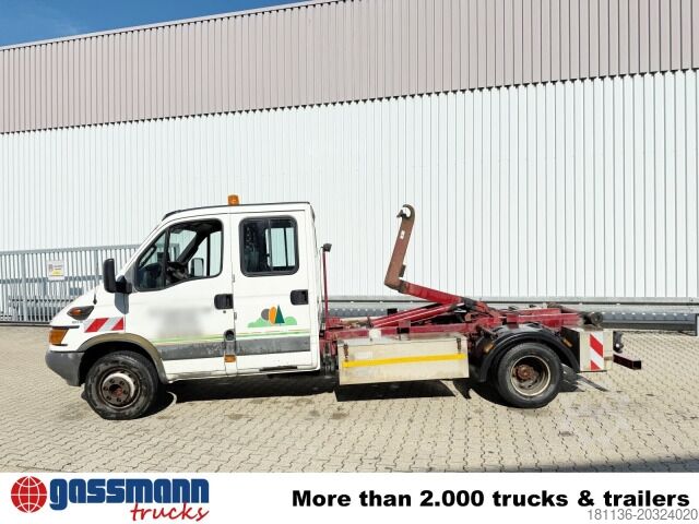 Camion scarrabile Telehoist Iveco Daily 65C15D 4x2 Doka, Grüne Plakette,