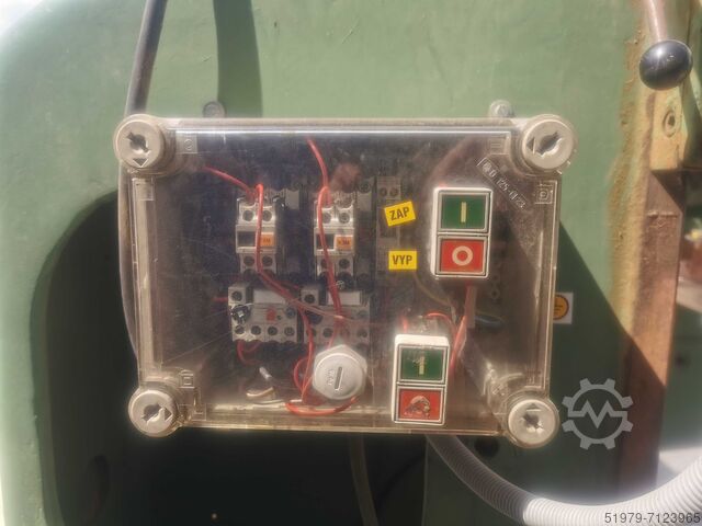 Grooving machine for pallet bands groove WACO T2-SL