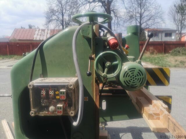 Grooving machine for pallet bands groove WACO T2-SL