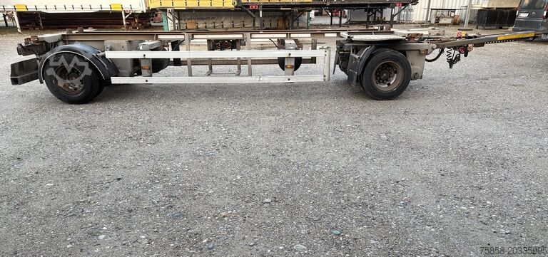 Chassis til udskiftning af trailer ACKERMANN VERZINKT*langer Hub*17,5er Reifen