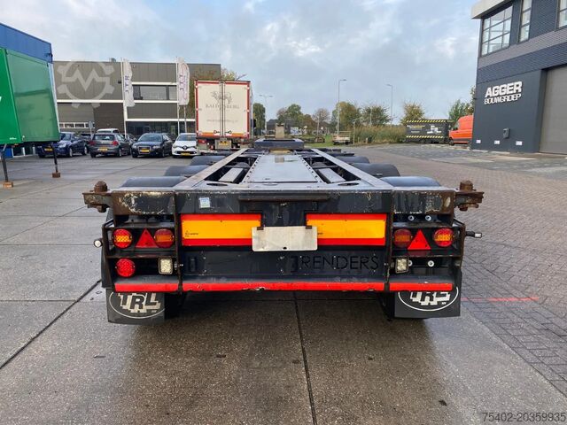 Containertransport Renders Euro 800 3DFCST / Container Chassis / 45FT / 1x...