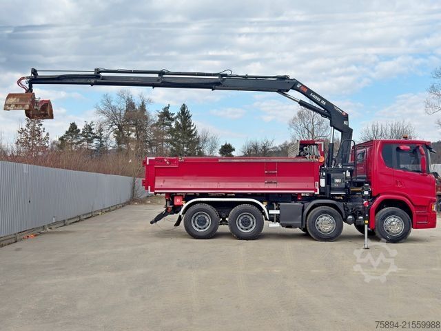 Autokran SCANIA G 450 Kipper*HIAB X - HIDUO 188 * 8x4*TOPZUSTAND