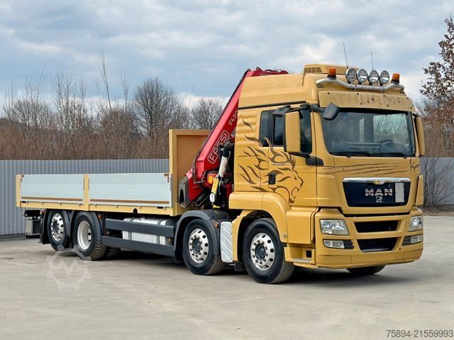 Autokran MAN TGS 35.480* FASSI F450 BXP.26 + FUNK* TOPZUSTAND