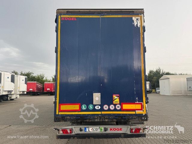Semirremolque abierto con toldo Kögel Curtainsider Mega