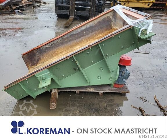 Calha vibratória Jöst 2000-1100  Vibrating Chute Jöst 2000-1100