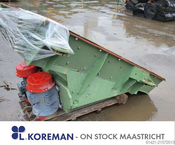 Calha vibratória Jöst 2000-1100  Vibrating Chute Jöst 2000-1100