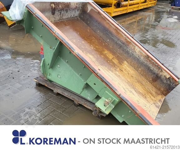 Calha vibratória Jöst 2000-1100  Vibrating Chute Jöst 2000-1100