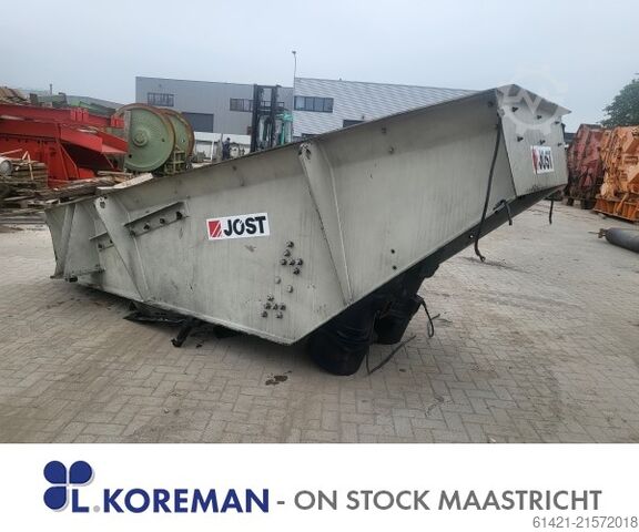 Calha Vibratória Jöst 4500-1400 FUF  Vibrating Chute Jöst 4500-1400 FUF