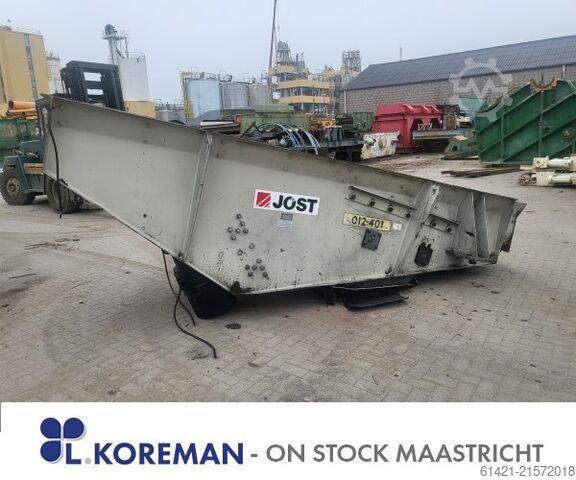 Calha Vibratória Jöst 4500-1400 FUF  Vibrating Chute Jöst 4500-1400 FUF