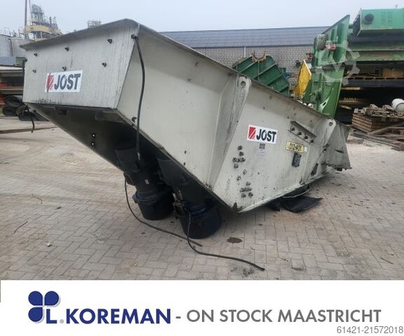 Calha Vibratória Jöst 4500-1400 FUF  Vibrating Chute Jöst 4500-1400 FUF
