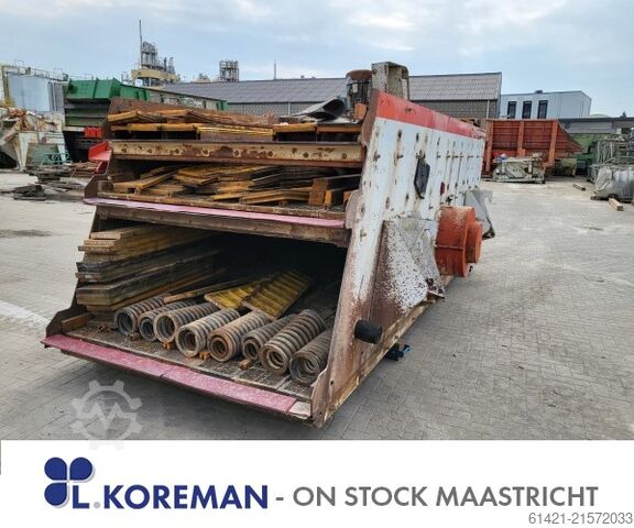 Peneira Nordberg Bergeaud 20/50-3  Screening machine Nordberg Bergeaud 20/50-3