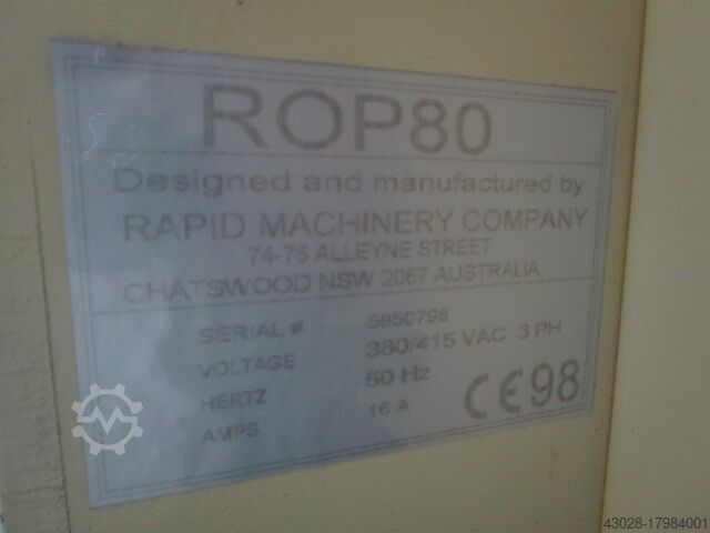 OPHEFFENDE STOOT RAPID PRINT ROP80