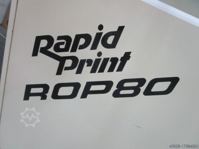 OPHEFFENDE STOOT RAPID PRINT ROP80