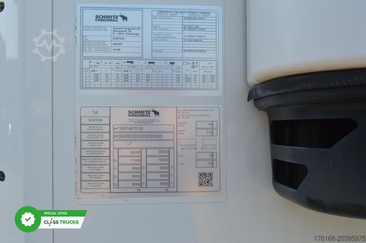 Koeloplegger SCHMITZ CARGOBULL SKO FP 45 Carrier Vector 1550