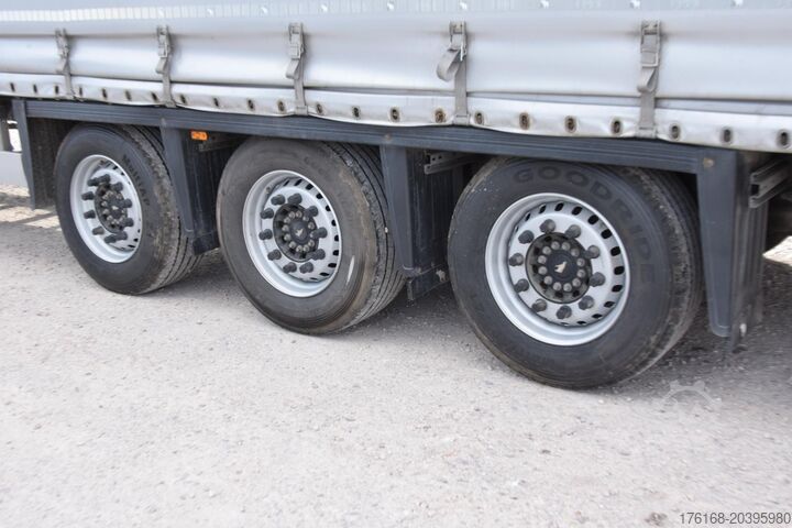 Open oplegger met zeil SCHMITZ CARGOBULL SCS24/L Varios