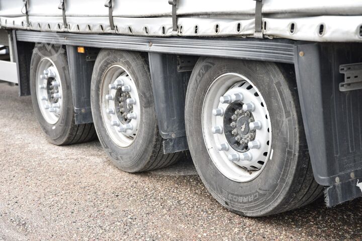 Otwarta naczepa z plandeką SCHMITZ CARGOBULL SCS24/L Varios