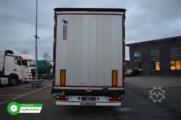 Offener Sattelanhänger mit Plane SCHMITZ CARGOBULL SCS24/L Varios