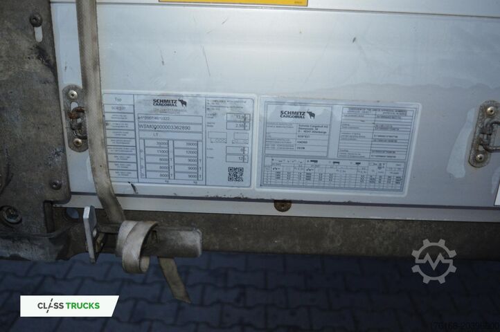 Offener Sattelanhänger mit Plane SCHMITZ CARGOBULL SCS24/L Varios
