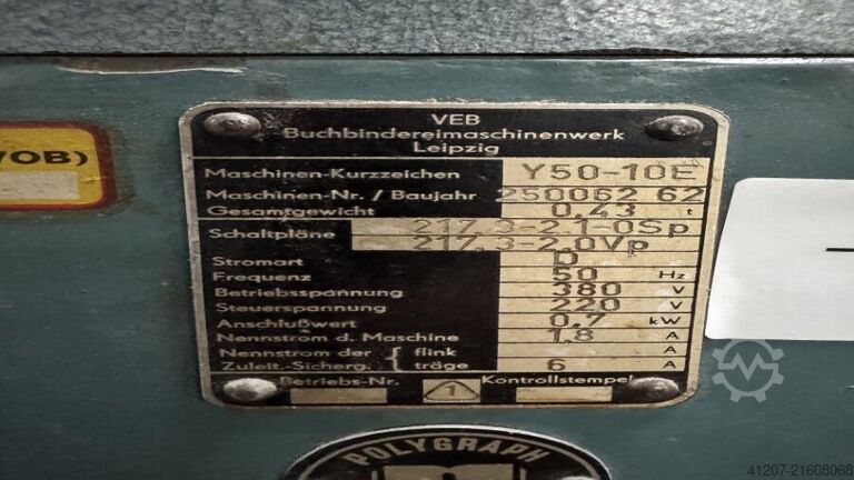 Miscellaneous Polygraph VEB Y50-10E