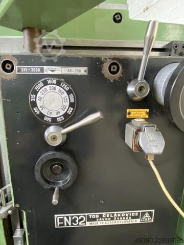 Universiteit gereedschapsfreesmachine TOS FN 32