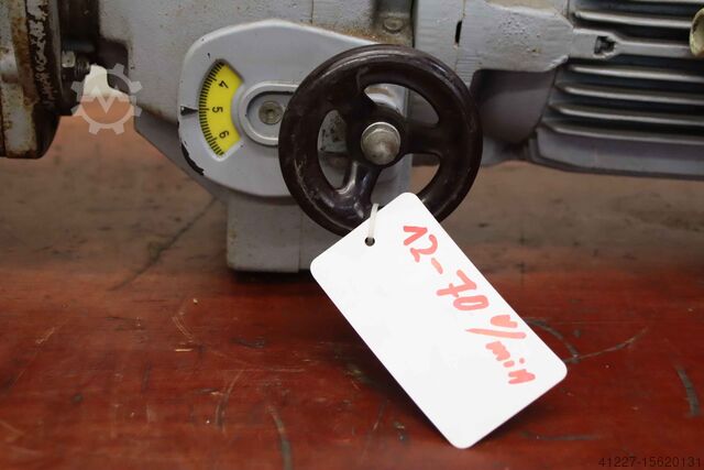 Motorreductor ajustable 2,2 kW 12-70 rpm Stöber Loher R47/VW3 ABCA-100LB-04C