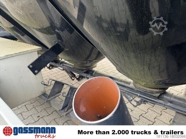 Silo oplegger Welgro Welgro 97WSL 33-24 Siloauflieger, Lenkachse, 8