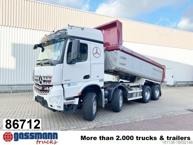 Spezial-LKW Mercedes-Benz Arocs 3258 LK 8x4/4, Retarder, Stahlmulde ca.