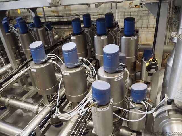 Estación de recepción de leche | colector, bombas Alfa Laval LKH-50, LKH PRIME 40,  LKLA-T NC, Unique