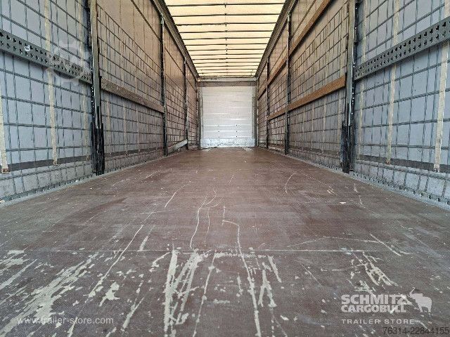 Åben sættevogn med presenning Schmitz Cargobull Curtainsider Mega Getränke