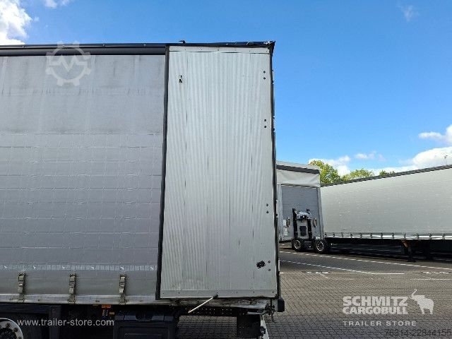 Åben sættevogn med presenning Schmitz Cargobull Curtainsider Mega Getränke