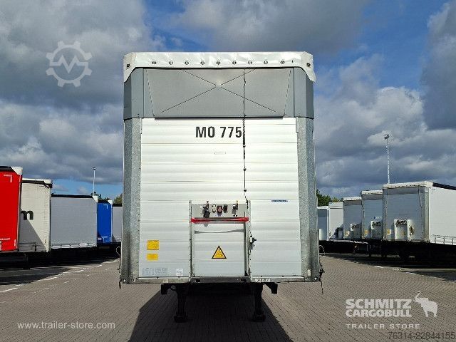 Åben sættevogn med presenning Schmitz Cargobull Curtainsider Mega Getränke