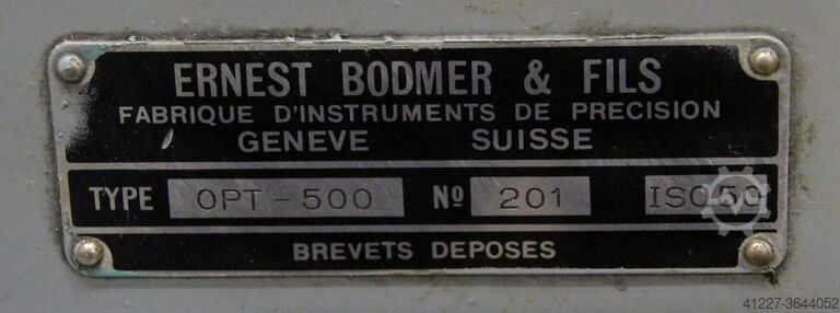 Werkzeug-Voreinstellgerät Ernest Bodmer & Fils OPT-500