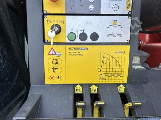 Trostrani kiperski kamion VOLVO FH 500 3-SEITEN MEILLER KIPPER MIT PALFINGER PK22002EH, RETARDER,