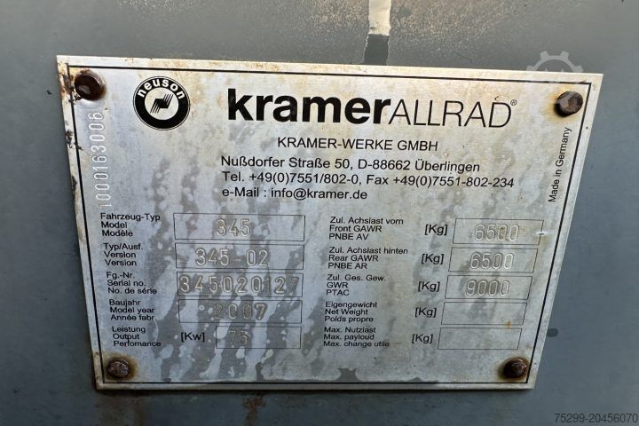 Andre 880 Radlader Allrad / Swiss-Vehicle