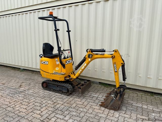 Minigraafmachine JCB 8008 CTS, 2021 BJ, 985BH, 3 x Löffel