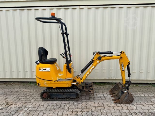 Minigraafmachine JCB 8008 CTS, 2021 BJ, 985BH, 3 x Löffel