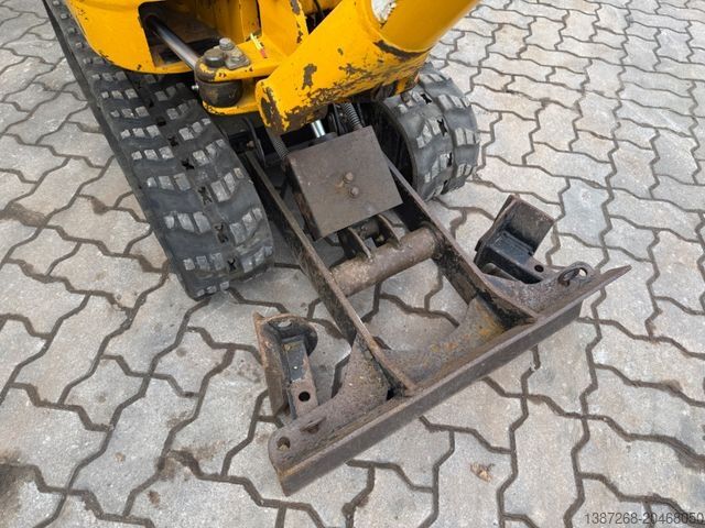 Minigraafmachine JCB 8008 CTS, 2021 BJ, 985BH, 3 x Löffel