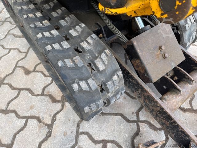 Minigraafmachine JCB 8008 CTS, 2021 BJ, 985BH, 3 x Löffel