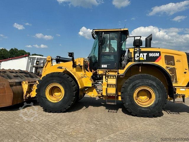 Wiellader CATERPILLAR 966M, Hydr. S.W.S., Pfreundt, Ladeschaufel,Klima
