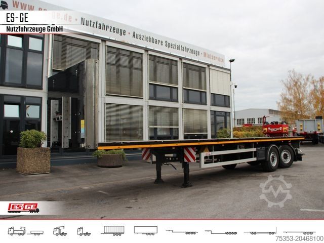 Werkplatform oplegger ES-GE 2-Achs-Sattelanhänger