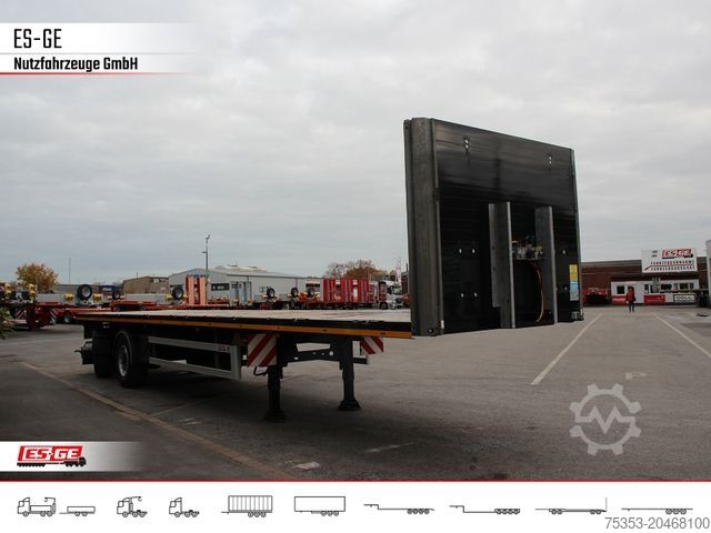 Werkplatform oplegger ES-GE 2-Achs-Sattelanhänger