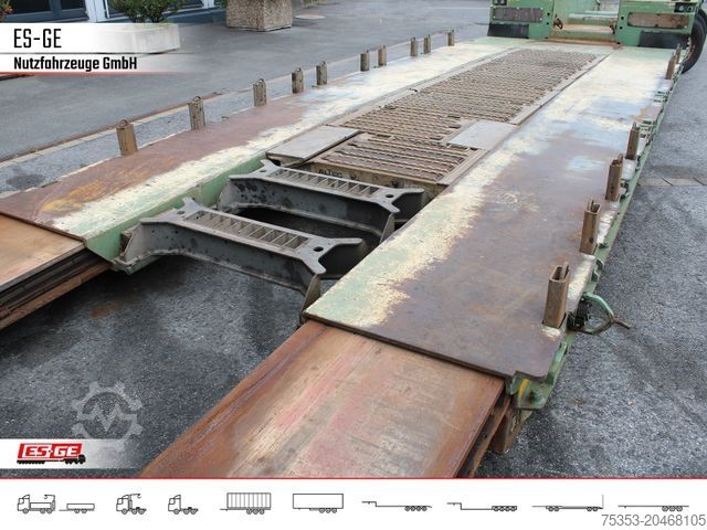 Dieplader oplegger GOLDHOFER 3-Achs-Tiefbett 3x12 t