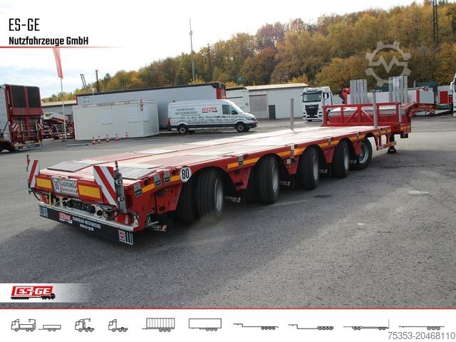 Dieplader oplegger FAYMONVILLE Multimax Satteltieflader - hydr. gelenkt