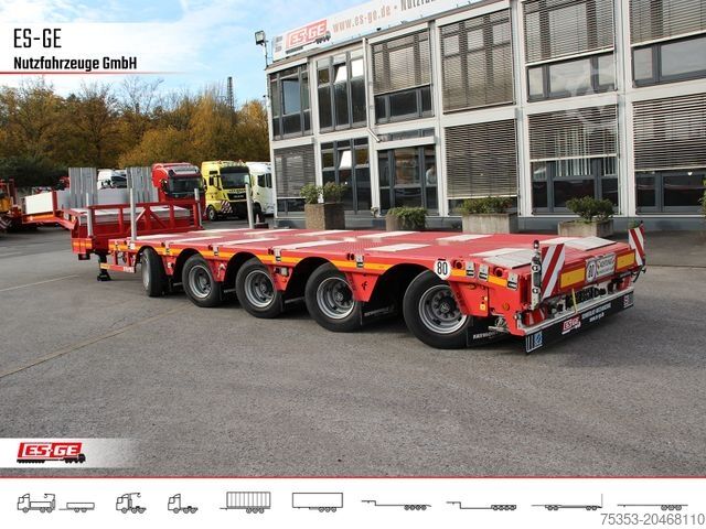 Alçak şasi dorse FAYMONVILLE Multimax Satteltieflader - hydr. gelenkt